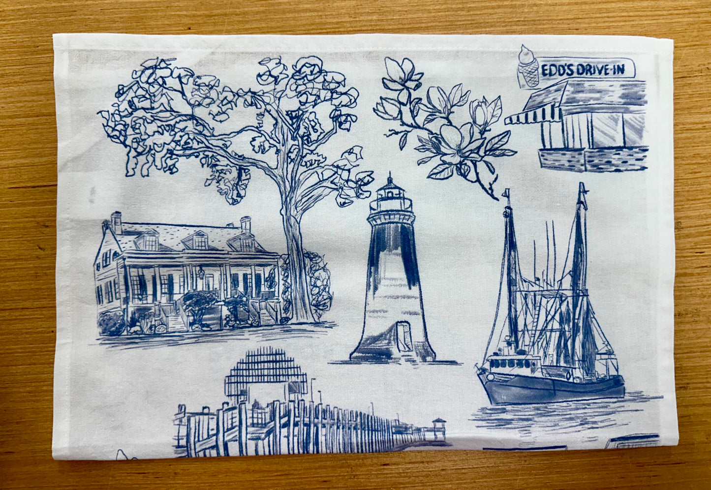Coastal Tea towels
