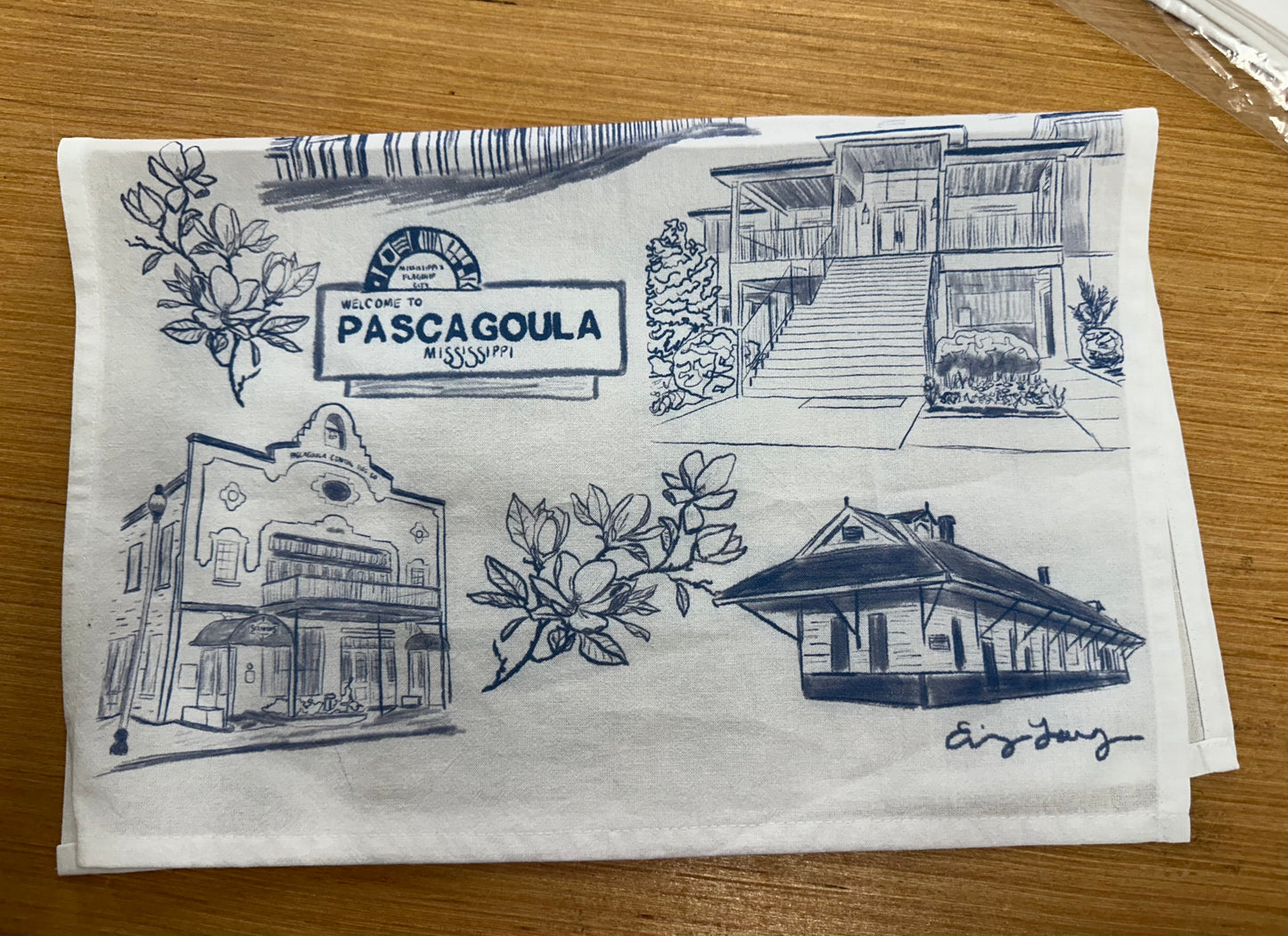 Coastal Tea towels