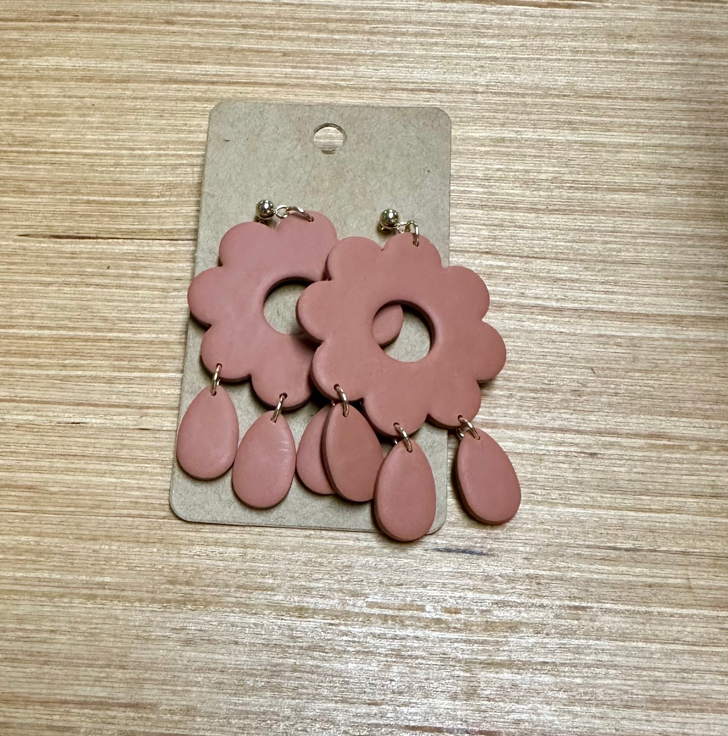 Dangle Flower Earrings