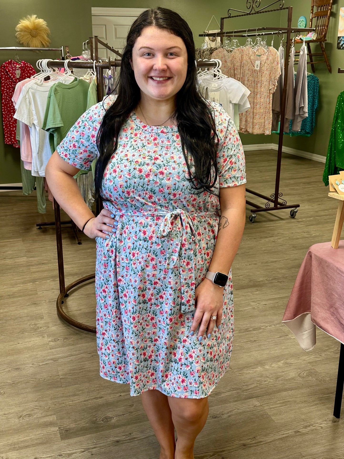 In the moment dress