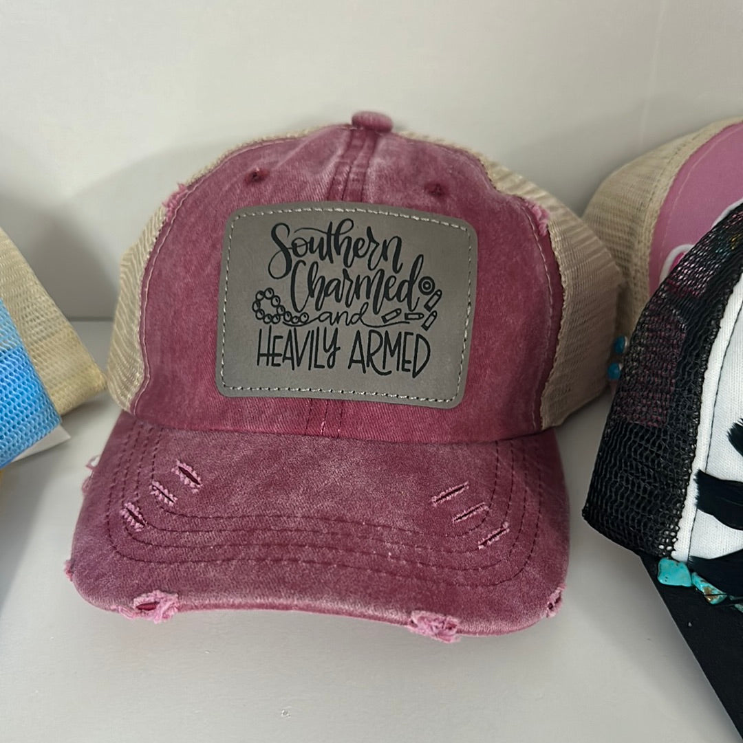 Southern charm trucker hat