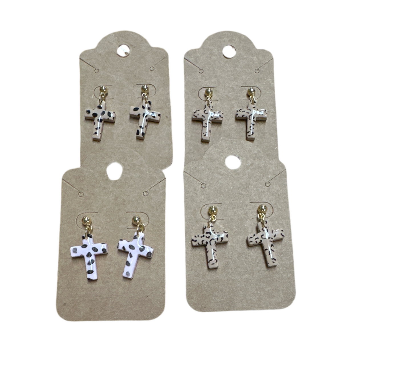 Cross earrings (Sadie)