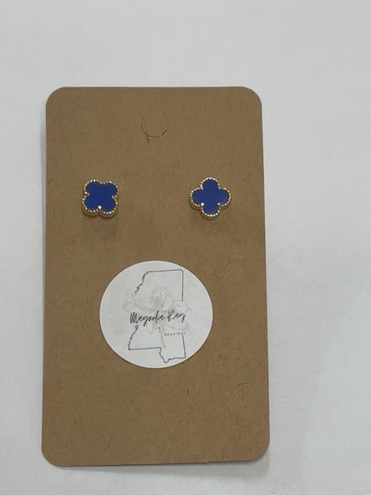 Floral Shape Gold Filled Studs
