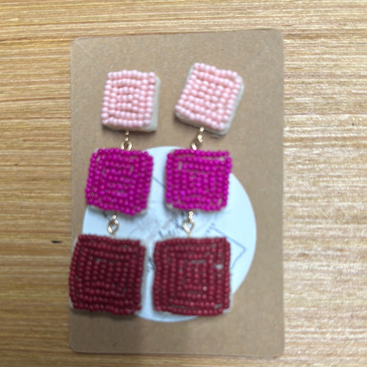 Dress it up bead earrings