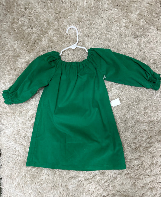 Girls green dress (HBB)