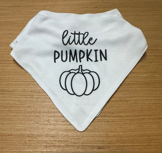 Little pumpkin bib (KC)