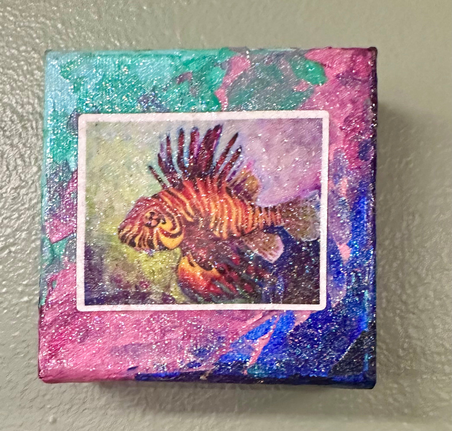 Mini Canvas painting (Tina)