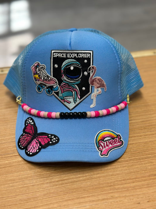 Space trucker hat