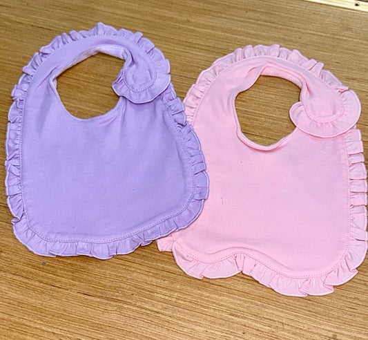 Ruffle bibs