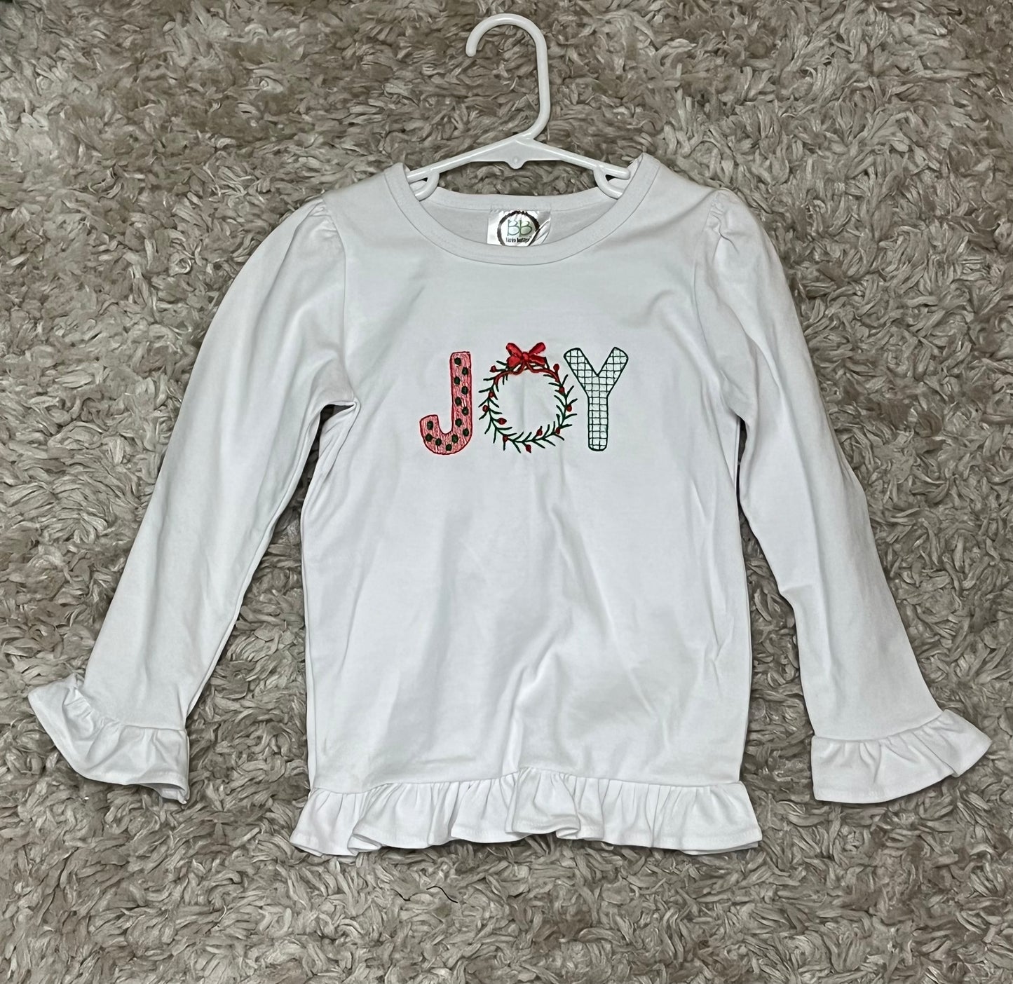 Girls “Joy” shirt (HBB)