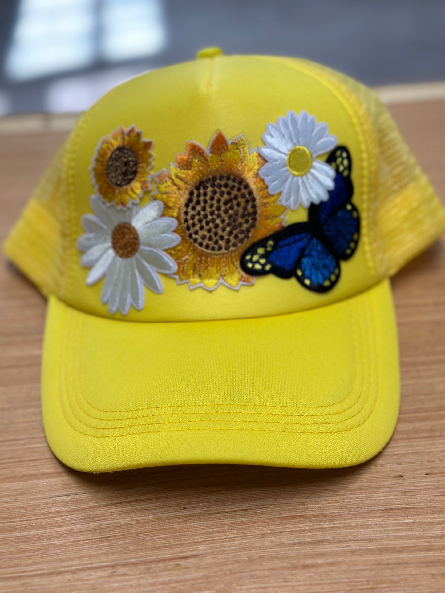 Sunflower trucker hat