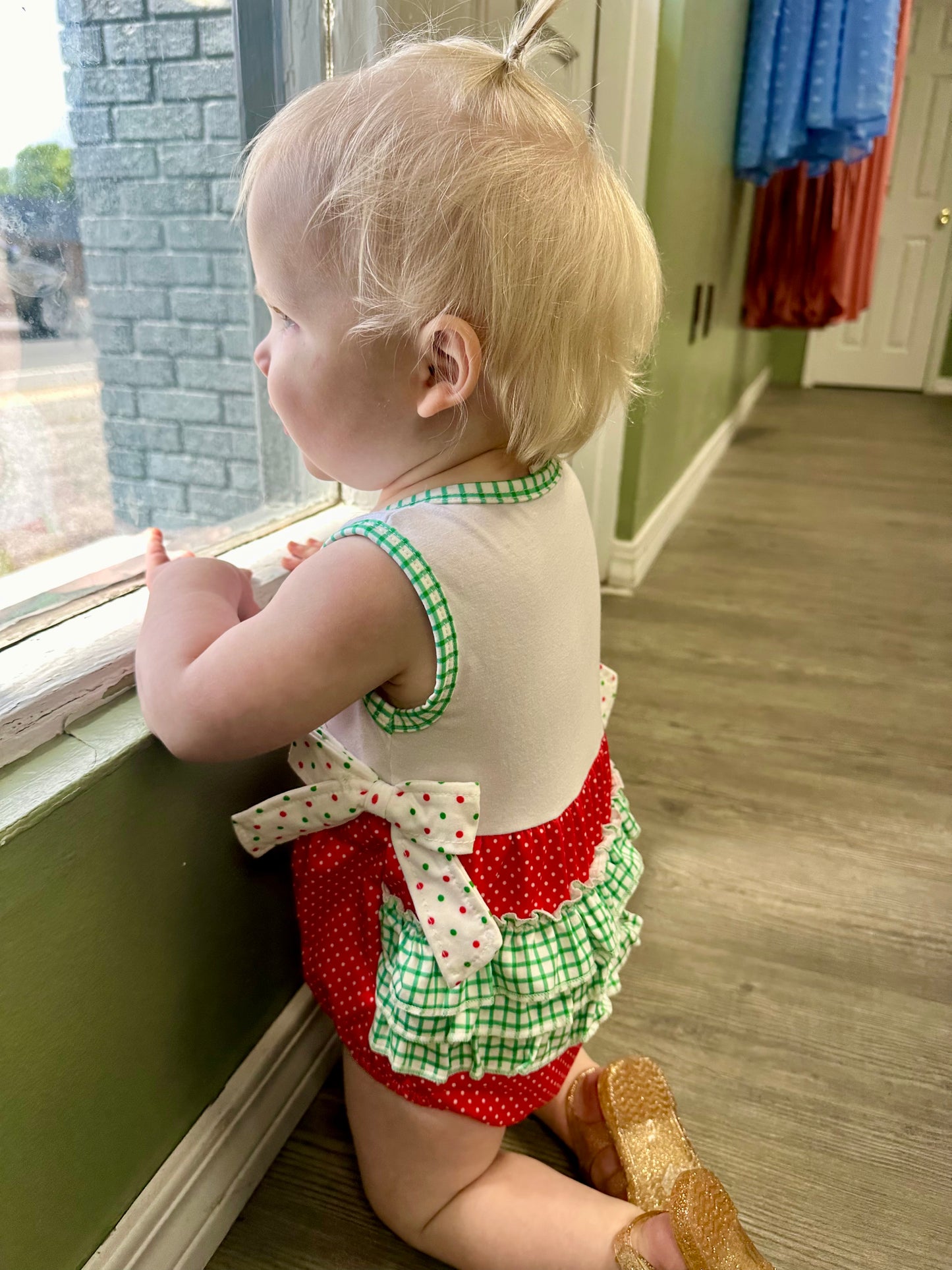 Girl’s watermelon onesie