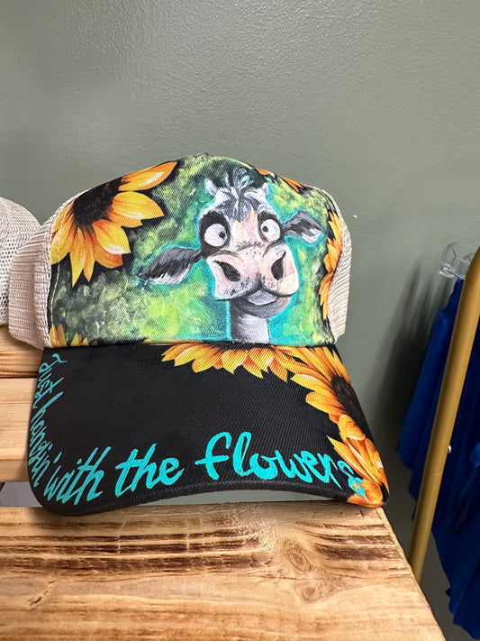 Hand painted Hats (Tina)