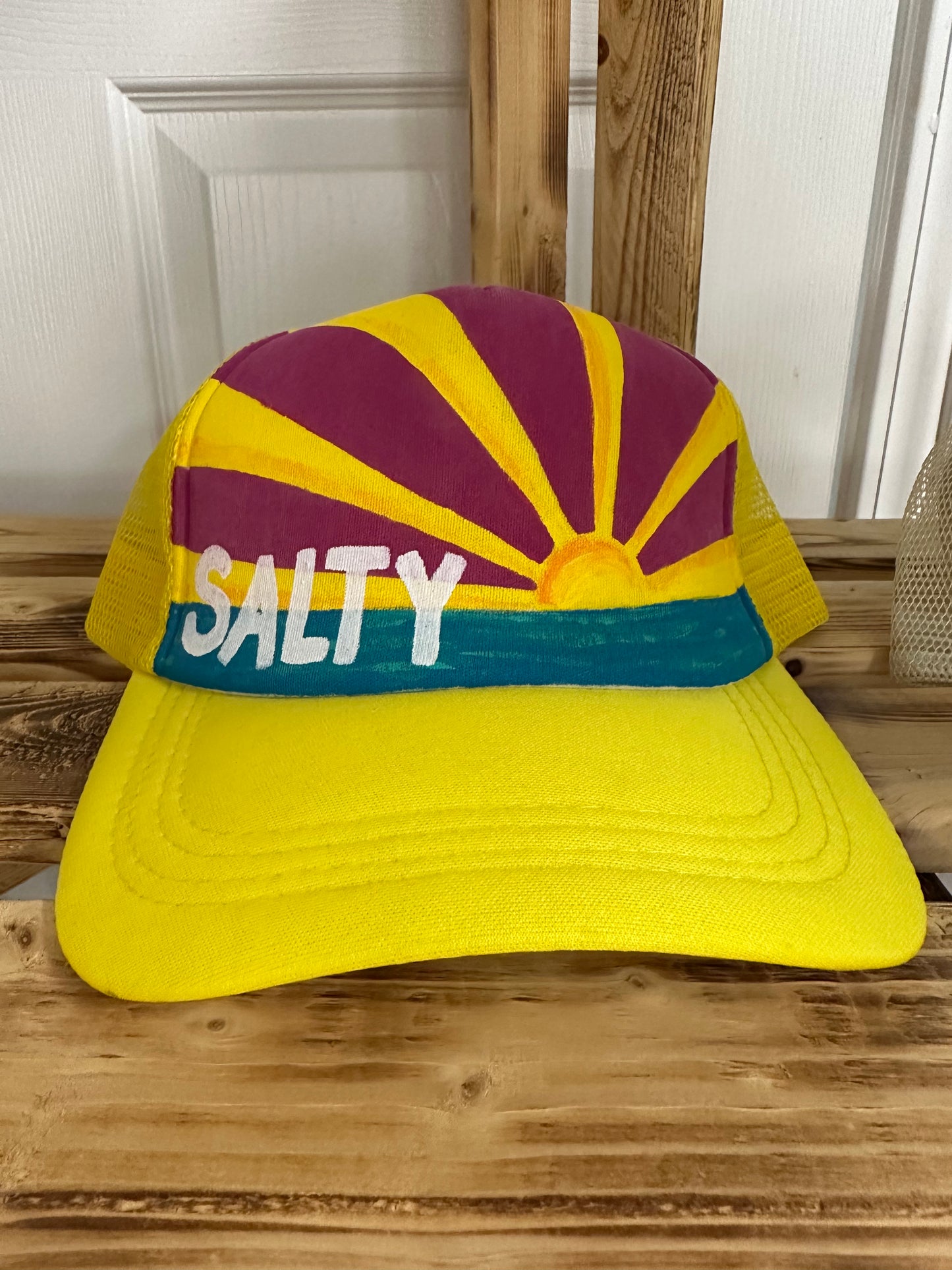 Hand painted Hats (Tina)