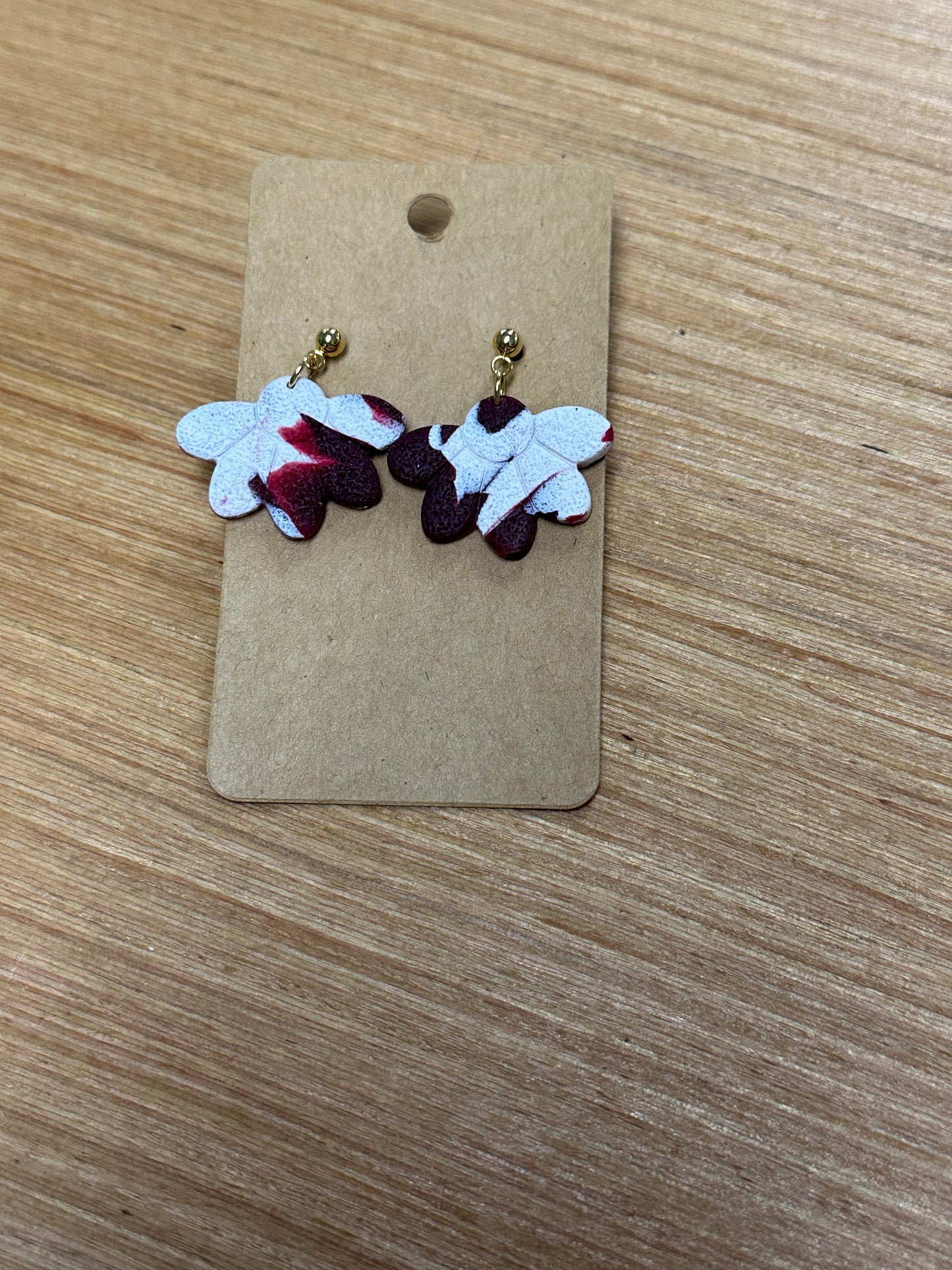 Half flower earrings (Sadie)