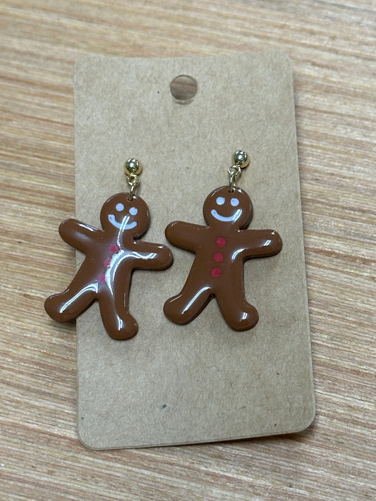 Gingerbread earrings (Sadie)