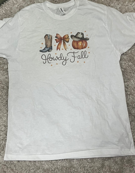 Howdy Fall tee (KC)