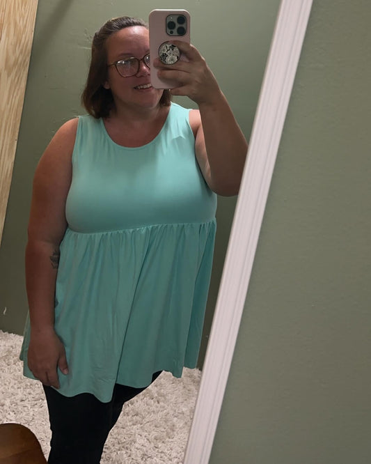 Zenana mint tank